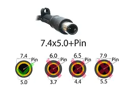Блок живлення для HP 19.5V 10.3A 200W (7.4x5.0+PIN) High - мініатюра 2
