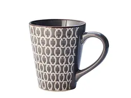 Чашка LOS`K 330мл кераміка Papercut Grey