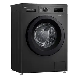 Пральна машина LG фронтальна, 6.5кг, 1200, A+++, 44см, дисплей, пара, інвертор, чорний (F2Y1WS6J)