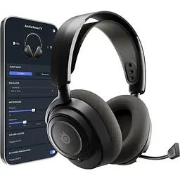 Ігрова гарнітура SteelSeries Arctis Nova 7X Gen 2 Wireless Black (61758) - мініатюра 3