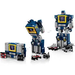 Конструктор LEGO Icons Transformers Саундвейв 1505 деталей (10358) - мініатюра 6