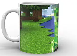 Кружка GeekLand Minecraft Майнкрафт кріпер МС.02.020 - мініатюра 3