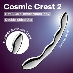 Металевий ділдо Satisfyer Cosmic Crest 2 - мініатюра 6
