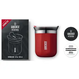 Термокружка Wacaco Octaroma Classico 180 мл, червона (WOCT180RED) - мініатюра 2
