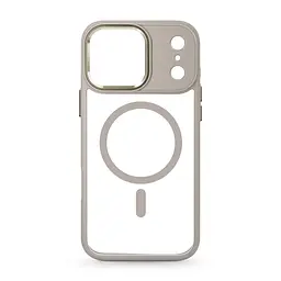Чехол Apple iPhone 17 Pro Max, Unit MagSafe, серый, прозрачный, магсейф, противоударный, магнитный, панель-накладка с поддержкой MagSafe, с поддержкой беспроводной зарядки, TPU+PC, защита всего корпуса, ударопрочный, ArmorStandart (ARM86301)
