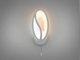 Світильник настінний LED Diasha 8090/1WH, 14W, 770 лм, білий, для дитячої кімнати
