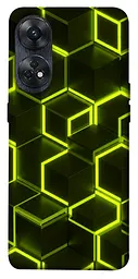 Чохол Demsky Neon hexagon для Oppo Reno 8 T 4G