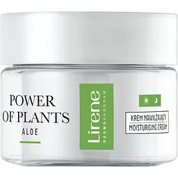 Крем для обличчя Lirene Power Of Plants Aloes Cream 50 мл