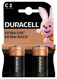Лужні батарейки Duracell C, 2 шт.
(6409660) - мініатюра 7