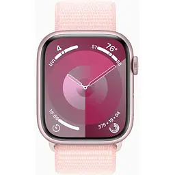 Apple Watch Series 9 GPS 45mm Pink Aluminium with Light Pink Sport Loop MR9J3 - мініатюра 2