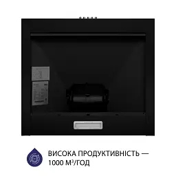 Витяжка купольна Minola HK 5614 BL 1000 LED - мініатюра 6