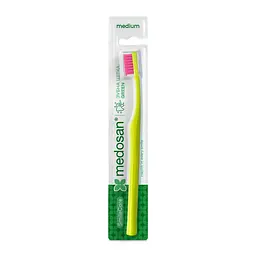Зубна щітка SmileCare Medium Green Medosan