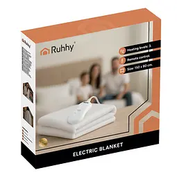 Електричне простирадло (килимок) Ruhhy 26201 (150х80 см) 3 режими - мініатюра 7