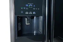 Холодильник SBS Hitachi R-S700GPUC2GBK 180х77х92см 2 двері Х-377 л М-212 л A++ NF Інвертор льодогенератор Чорний скло (R-S700GPUC2GBK) - мініатюра 6