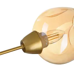 Люстра Brille стельова Е27 60W G (BR-01 612C/6) - мініатюра 5