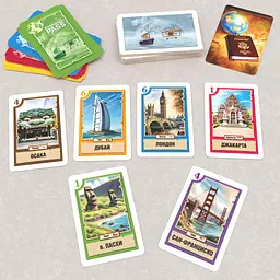 Настільна гра ARTOS GAMES Галопом Світу Різнокольоровий (SR-113-N-1046) - мініатюра 2