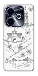 TPU чохол Demsky Kyiv spirit для Infinix Hot 40i