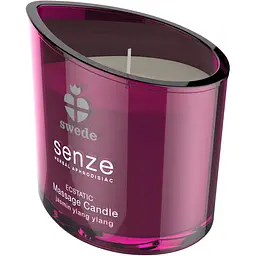 Масажна свічка Senze Ecstatic Massage Candle жасмин/іланг-іланг, 50 мл - мініатюра 2