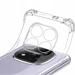 Панель BeCover Anti-Shock для Xiaomi Redmi Note 14 Pro 4G Clear (713036) - мініатюра 2