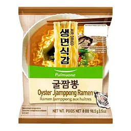 Локшина рамен Pulmuone Oyster Jjamppong Ramen зі смаком устриць 98.5 г