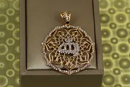 Кулон Xuping Jewelry святиня исламу 3.2 см золотистий