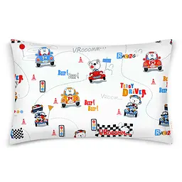 Дитяча постіль Cosas Teddy Driver без простирадла 110х140 см (TeddyDrivepColor_140_2) - мініатюра 3
