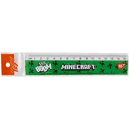 Лінійка Yes 15 см Minecraft Boom (370680) - мініатюра 2