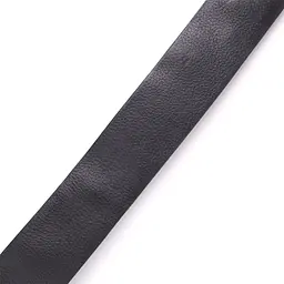 Ремінь чоловічий з натуральної шкіри крокодила чорний CROCODILE LEATHER 18008 120 см - мініатюра 9