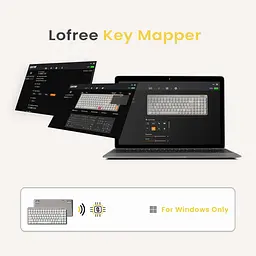 Низькопрофільна механічна клавіатура Flow Lite 100 клавіш, змінна бездротова клавіатура, що перезаряджається, з приймачем 2.4G - мініатюра 2