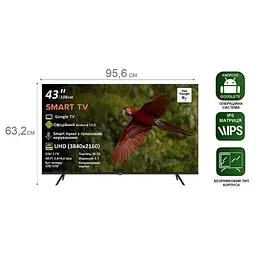 LED-телевізор PRIME Technics PT 43U14SG11FR - мініатюра 8