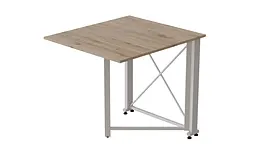 Стіл-книга трансформер Оріон 1 Ferrum-decor 750x810x730 Білий метал ДСП Дуб Сан-Марино 16 мм (FRD-104605) - мініатюра 7