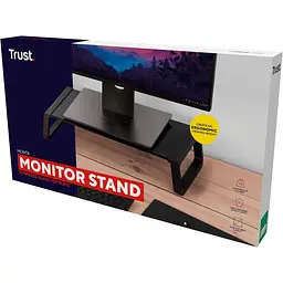 Підставка під монітор Trust Monta Glass Monitor St and Black - мініатюра 3
