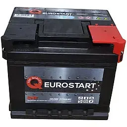 Автомобільний акумулятор EUROSTART 6СТ-50Ah АзЕ 430A (EN) 550012043