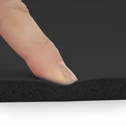 Килимок спортивний Actiget NBR 183 x 61 x 1 cм для йоги та фітнесу ACT0020 Black - мініатюра 5