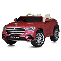 Машина дитяча 12V 4x35W 2.4G MP3 USB BT APP EVA шкіра рожева (M 6020EBLRS-8)
