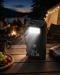 PowerBank Neobatta N-316 60000 mAh 22.5W з LED підсвічуванням / Портативний зарядний пристрій 60000 mAh - мініатюра 3