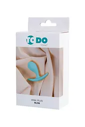 Анальна пробка ToDo Anal Plug Blob 5.5 см (бірюзовий) - мініатюра 16