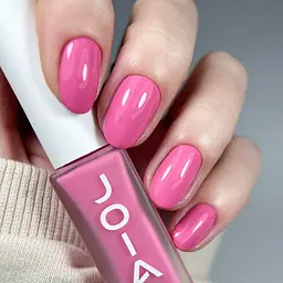Лак для нігтів Nail care polish 4in1 06 Pink voltage JOIA vegan 8 мл