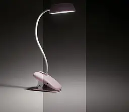 Світильник настільний акумуляторний Philips кліпса Donutclip DSK201 PT 3W 40K P USB 02, рожевий (929003179607) - мініатюра 2