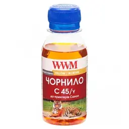 Чорнило WWM для Canon CL-441/CL-446/CLI-451Y 100г Yellow водорозчинне (C45/Y-2)