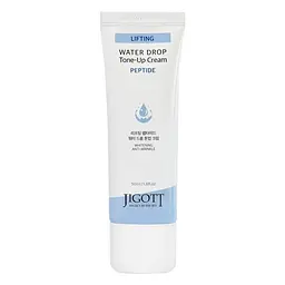 Зволожуючий крем для обличчя Пептиди Lifting Peptide Water Drop Tone Up Cream Jigott 50 мл
