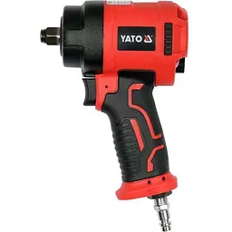 Гайковерт ударний пневматичний MINI YATO квадрат 1/2.F=1200Nm роб. тиск-6.3 Bar при 142л/хв. (YT-09515) - мініатюра 2