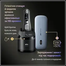 Електробритва Braun 9675cc Series 9 Pro+ (00000055866) - мініатюра 6