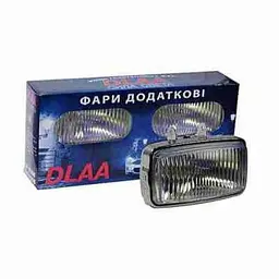 Протитуманні фари DLAA прямокутні 8х15 см / корпус хром / хамеліон 2 шт. (LA 1030 ERY)