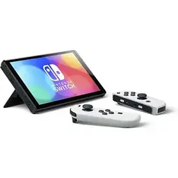 Ігрова консоль Nintendo Switch OLED model White + Pokemon Shining Pearl - мініатюра 2