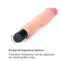 Реалістичний вібратор Xtreme Flexi Vibrator тілесний - мініатюра 4