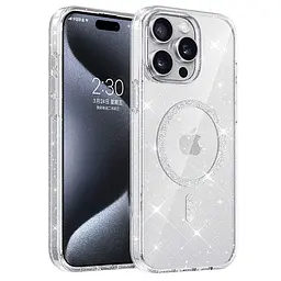 Чохол TPU Eclipse Sparkle MagFit для Apple iPhone 14 Pro 6.1 Clear