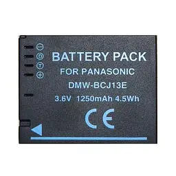 Акумулятор Panasonic DMW-BCJ13 для камер, Li-ion, 1250 мАг
