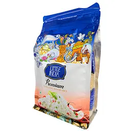 Рис Басматі кремовий Little India Premium Extra Long 1 кг - мініатюра 2