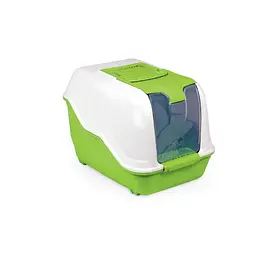 Туалет-бокс для котів з фільтром MPS NETTA GREEN 54 x 39 x 40 см